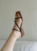 St. Agni Nikko Sandal - Black - Thumbnail 3