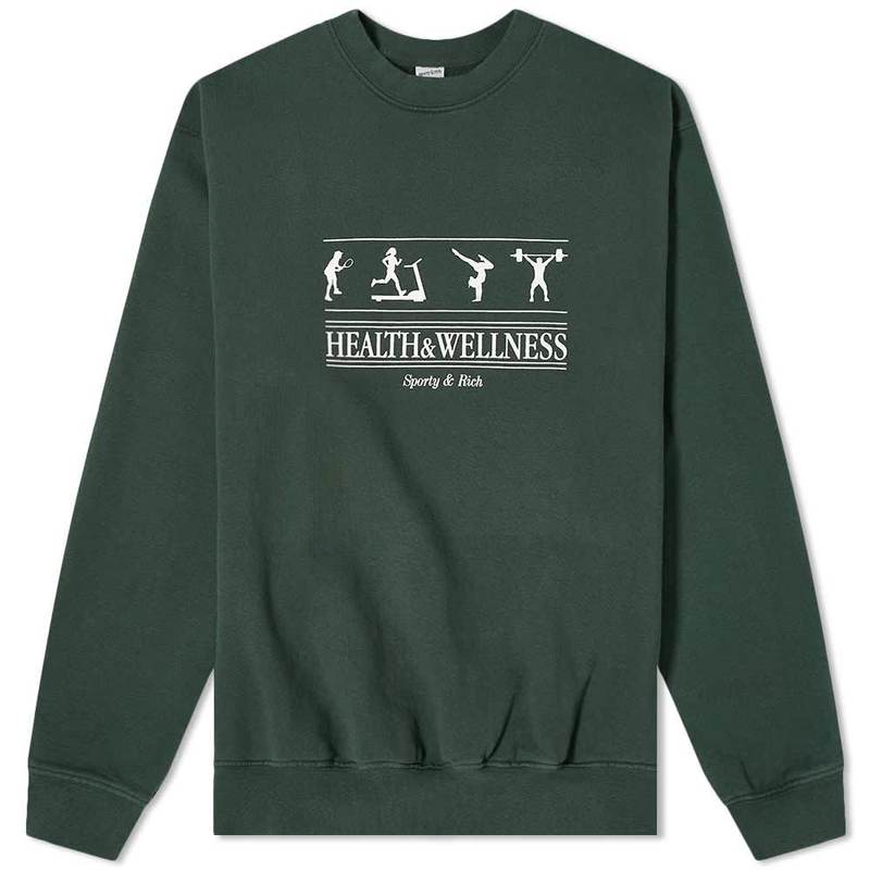 Sporty&Rich Health and Wellness Crewneck