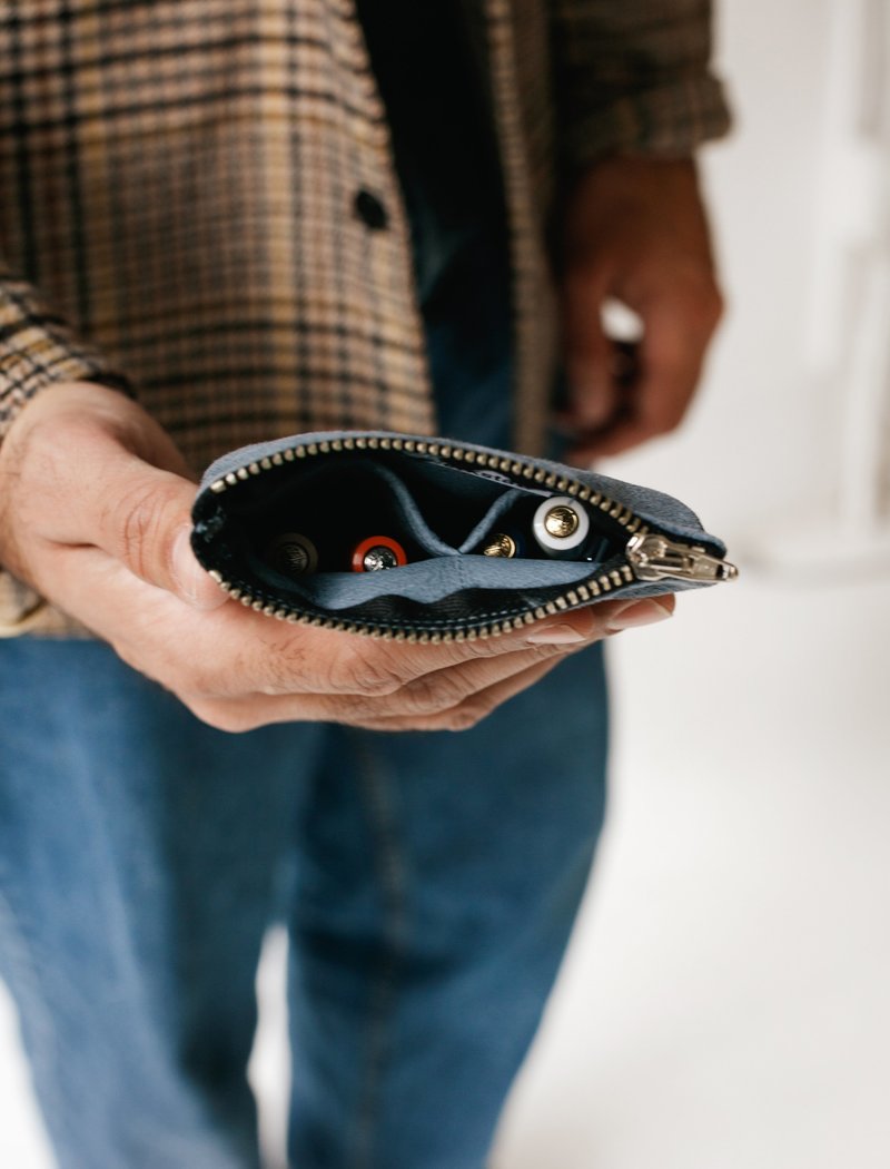 Niuhans Pigskin Suede Pen Case