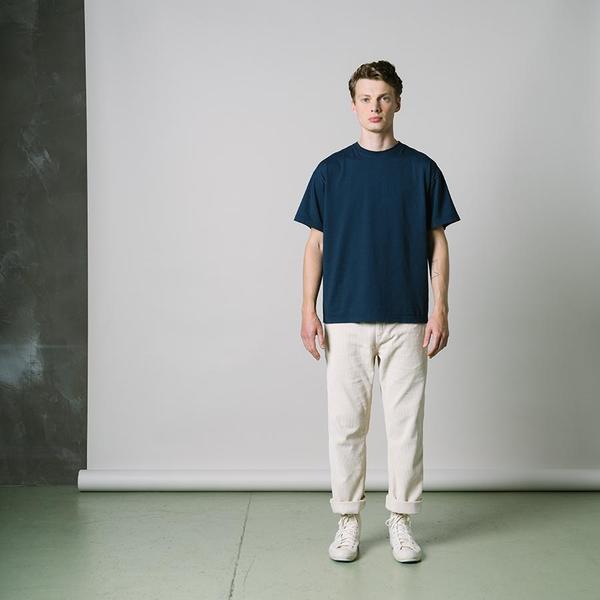 Kestin Fly Crew Neck Jersey T-Shirt - Navy Kestin Fly Crew Neck Jersey T-Shirt - Navy