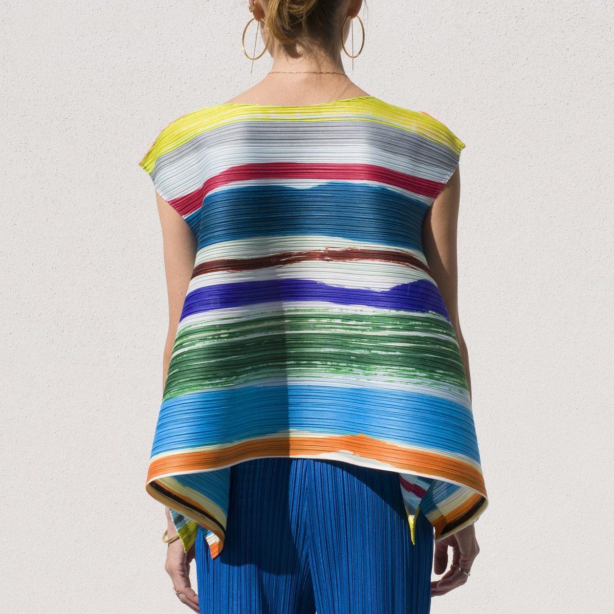 トップス PLEATS PLEASE ISSEY MIYAKE Leaf Vein Pleats Please by Issey Miyake Leaf Vein Shirt - Multi | Garmentory