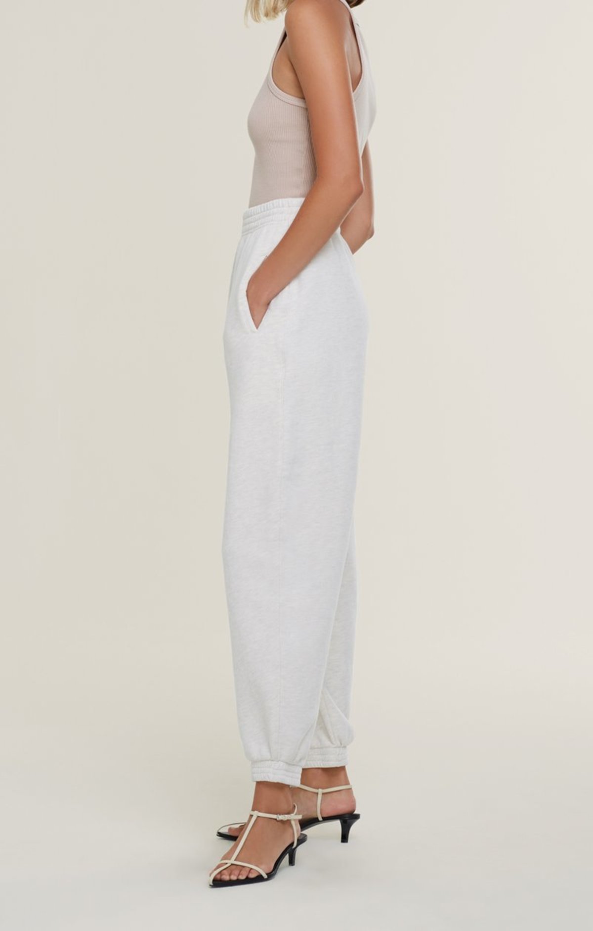 AGOLDE BALLOON SWEATPANT - oatmeal heater. | Garmentory