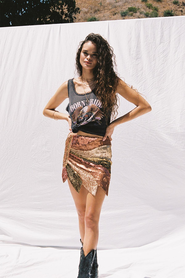 Cher Mini Skirt Studio 54 Garmentory