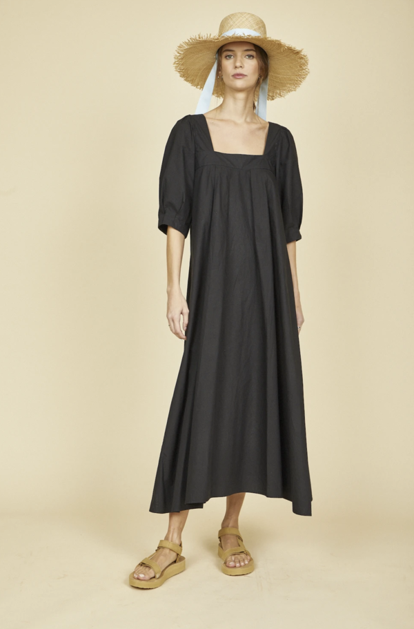 Hunter Bell WAVERLY DRESS ONYX on Garmentory