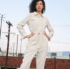 Lacausa Ludlow Jumpsuit - Oatmeal - Thumbnail 7