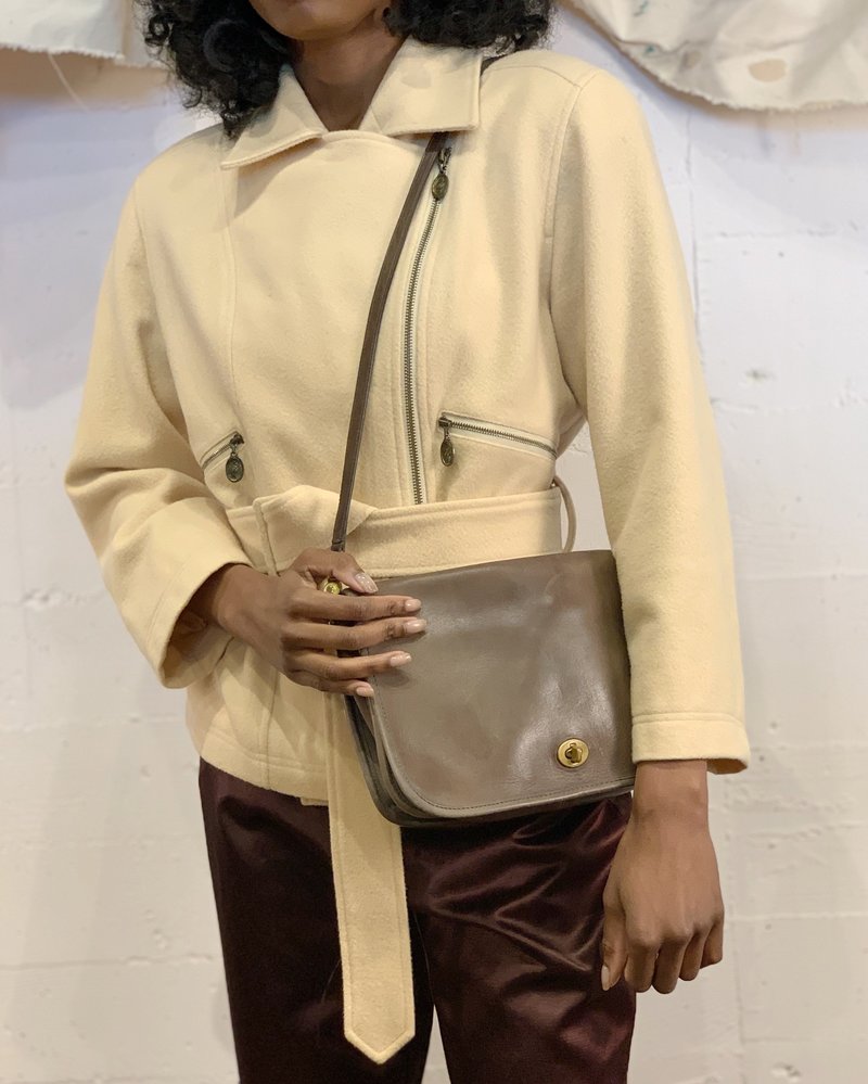 Vintage Coach Crossbody - Cocoa