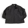 Chimala Jacquard Shirt Jacket - Black - Thumbnail 1