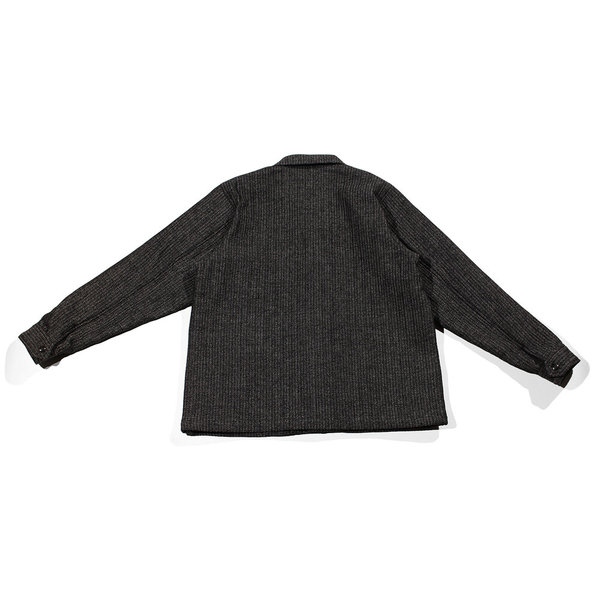 Chimala Jacquard Shirt Jacket - Black