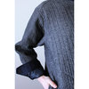 Chimala Jacquard Shirt Jacket - Black - Thumbnail 8