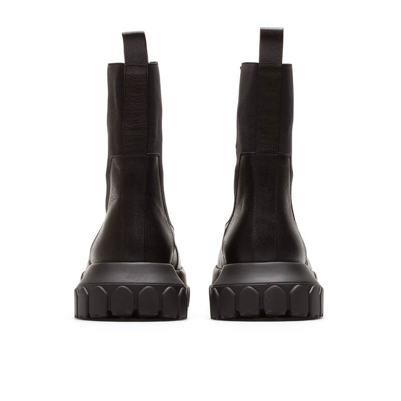 RICK OWENS Beatle Bozo Tractor boots - Black | Garmentory