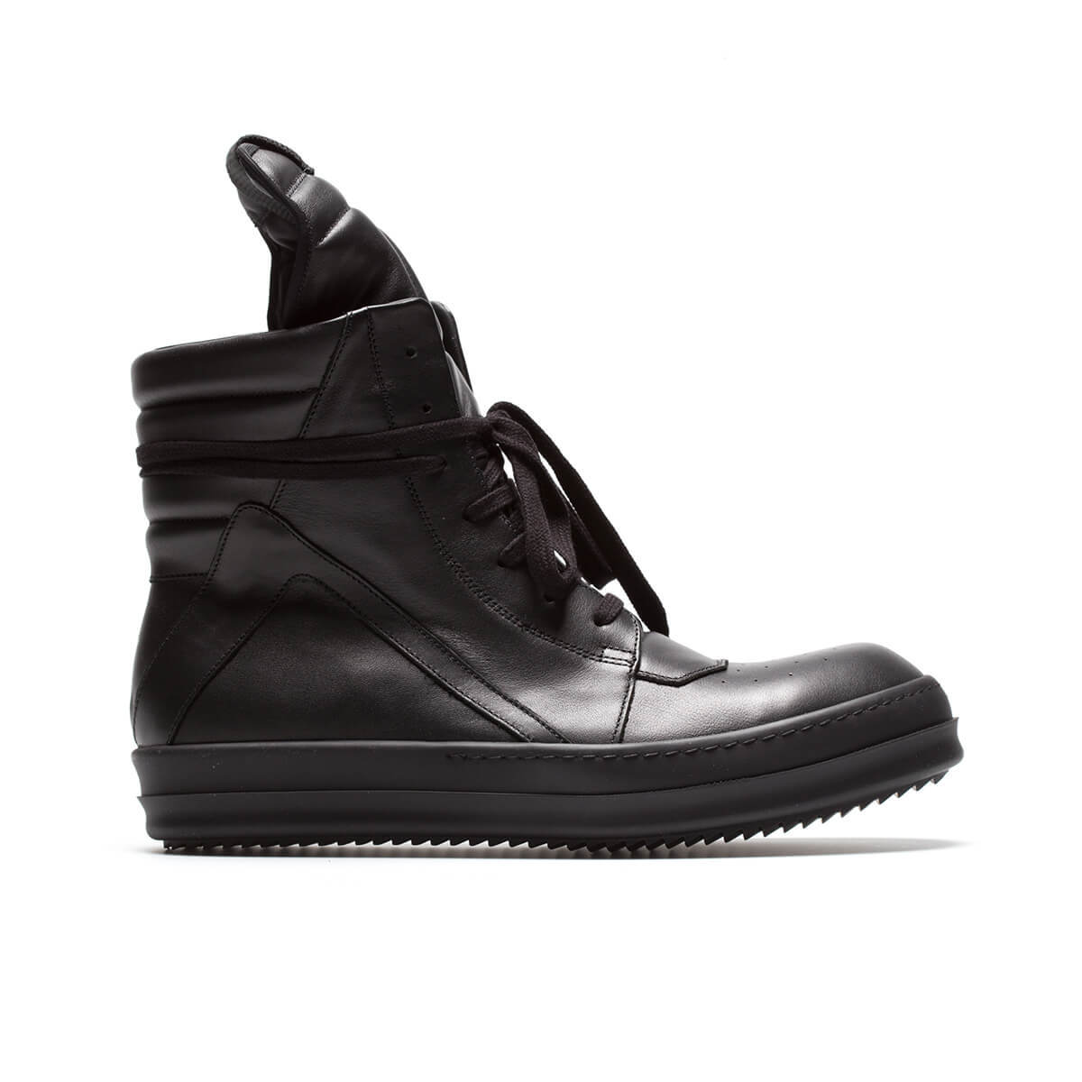 RICK OWENS Geobasket sneakers - Black | Garmentory
