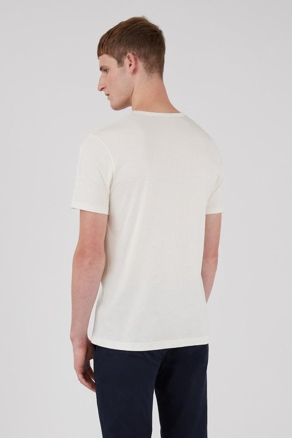 Sunspel Classic crew neck t-shirt - archive white Sunspel Classic crew neck t-shirt - archive white