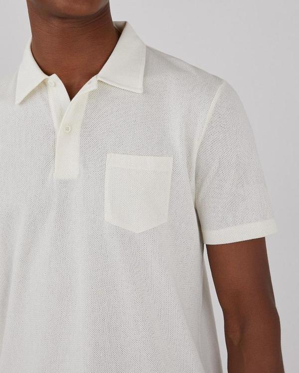 Sunspel Riviera polo shirt top - archive white Sunspel Riviera polo shirt top - archive white