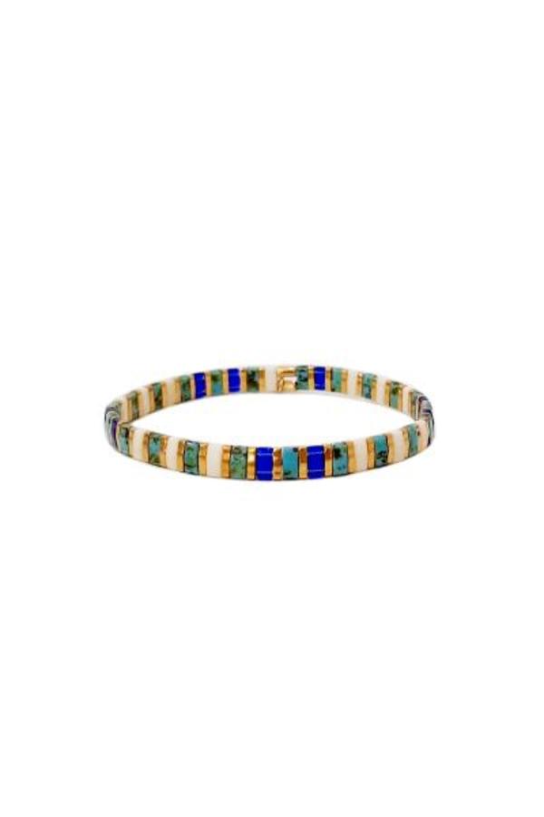 tai Handmade Beaded Bracelet - Blue tai Handmade Beaded Bracelet - Blue