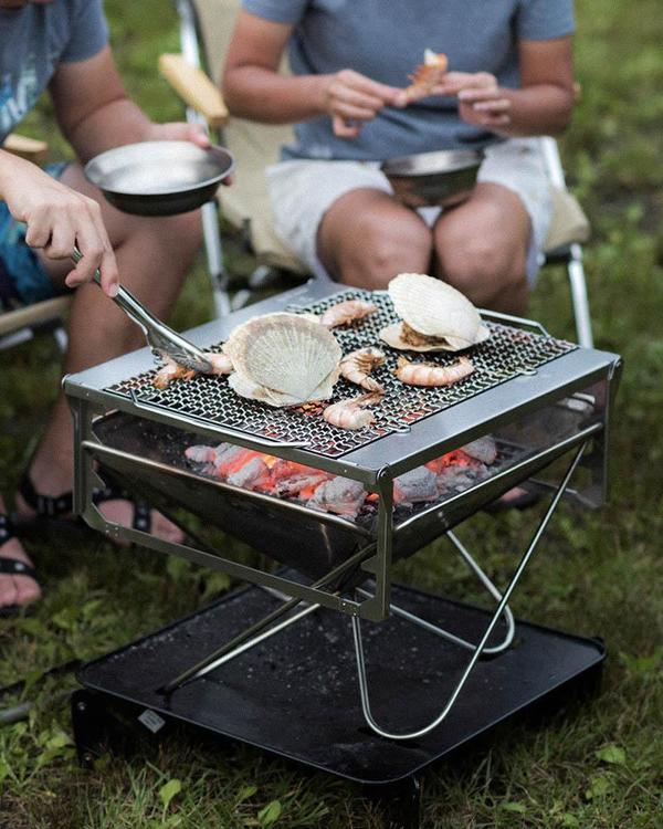 Snow Peak Takibi Fire & Grill - stainless steel Snow Peak Takibi Fire & Grill - stainless steel