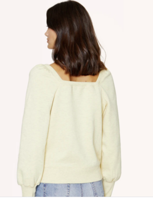 Rebecca Minkoff Ariel Sweatshirt - Lemon Rebecca Minkoff Ariel Sweatshirt - Lemon