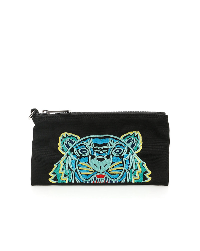 Kenzo Tiger Pouch Wallet - Black | Garmentory