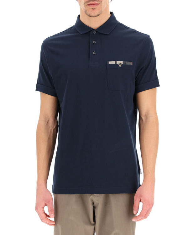 Barbour Cotton Polo Shirt - blue Barbour Cotton Polo Shirt - blue