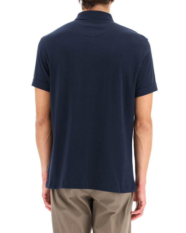 Barbour Cotton Polo Shirt - blue Barbour Cotton Polo Shirt - blue