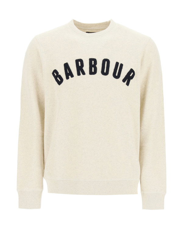 Barbour Prep Logo Sweatshirt - Natural Barbour Prep Logo Sweatshirt - Natural