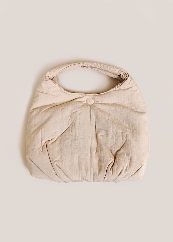AMOMENTO Small Padded Bag - Beige | Garmentory