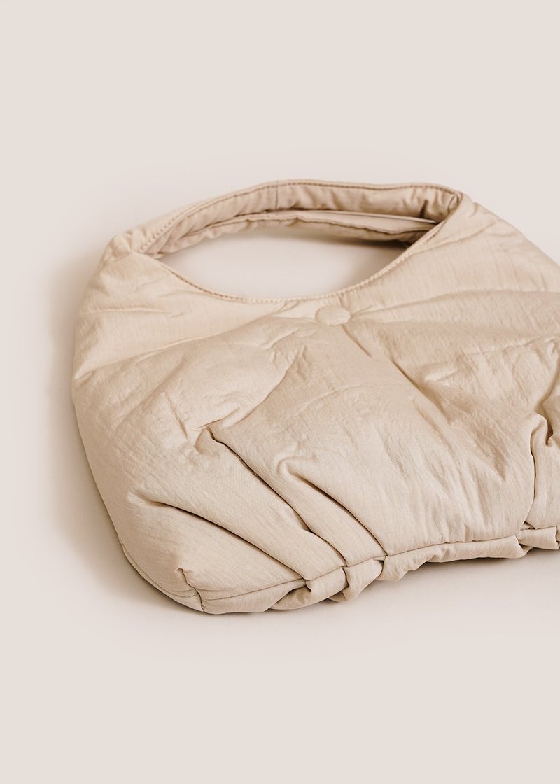 AMOMENTO Small Padded Bag - Beige | Garmentory