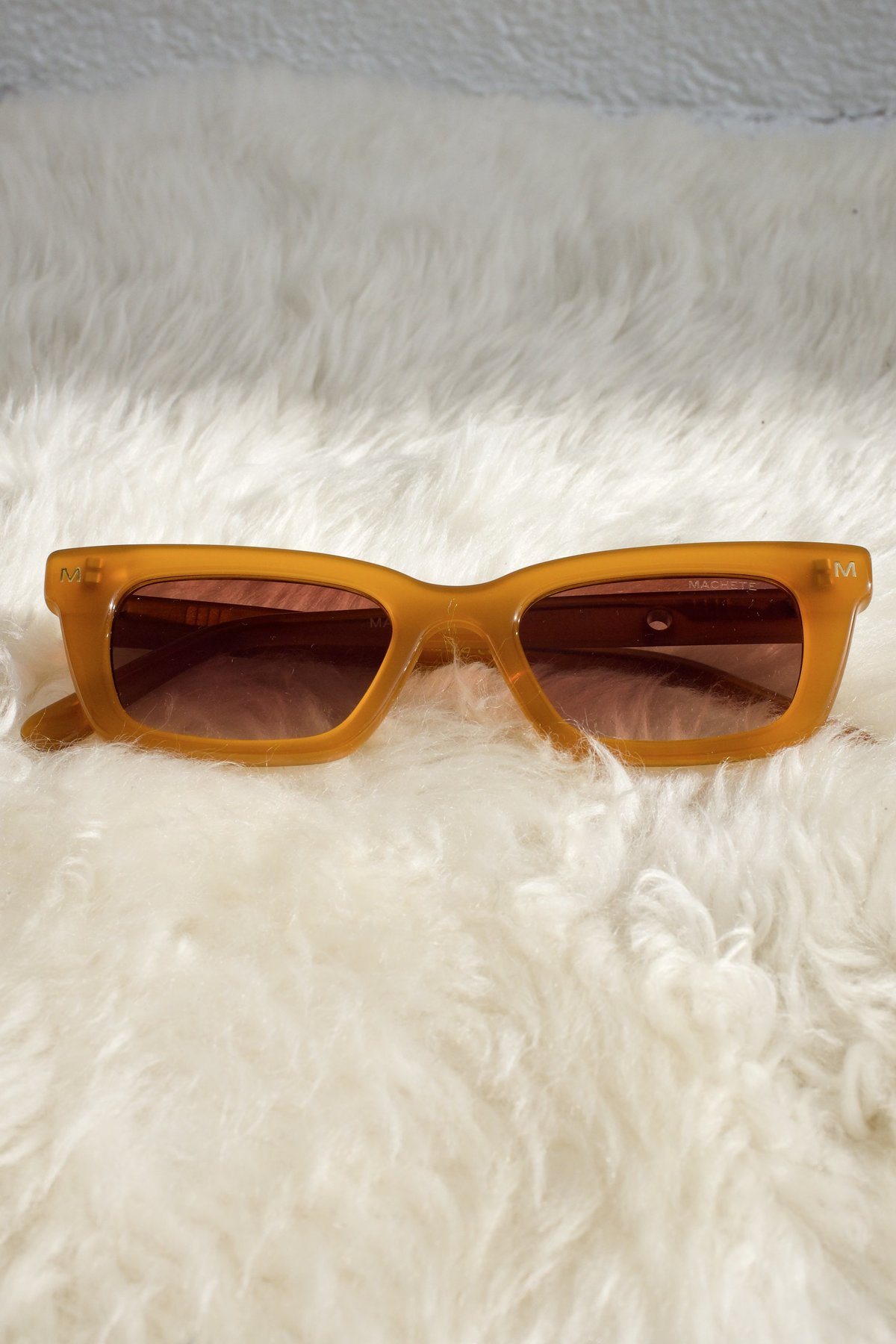 Machete Ruby Sunglasses - Cognac - Image 3 of 4