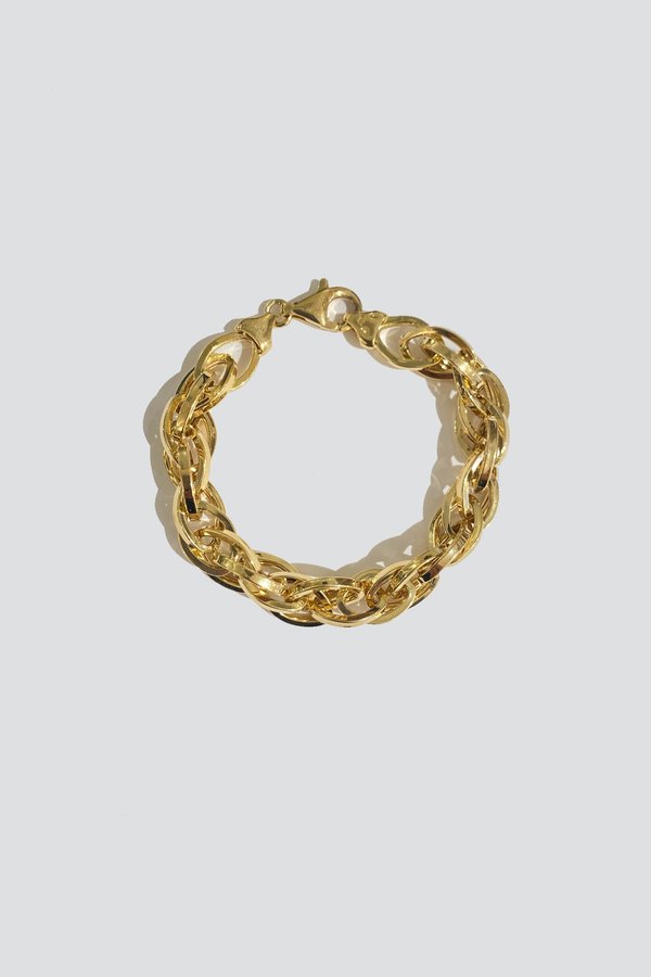 vintage Oval Link Bracelet - gold Vermeil vintage Oval Link Bracelet - gold Vermeil