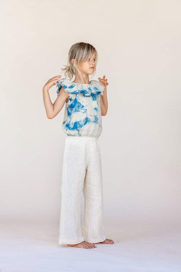 kids The New Society Ruffle Blouse - color tie dye kids The New Society Ruffle Blouse - color tie dye