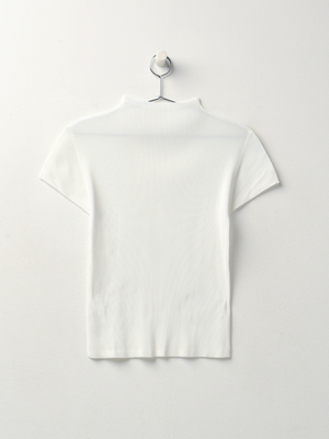 Pleats Please by Issey Miyake Mist Basics Top - White | Garmentory