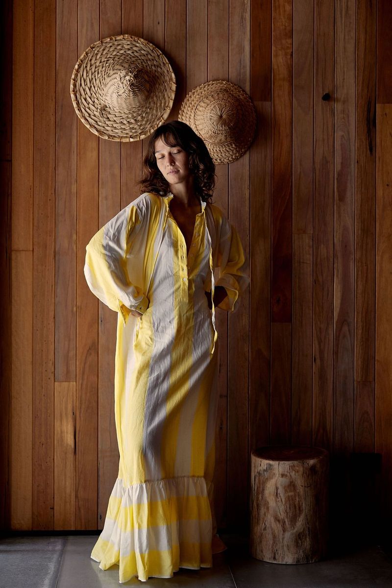 Little Tienda Ulla DRESS - Lemon Sorbet 