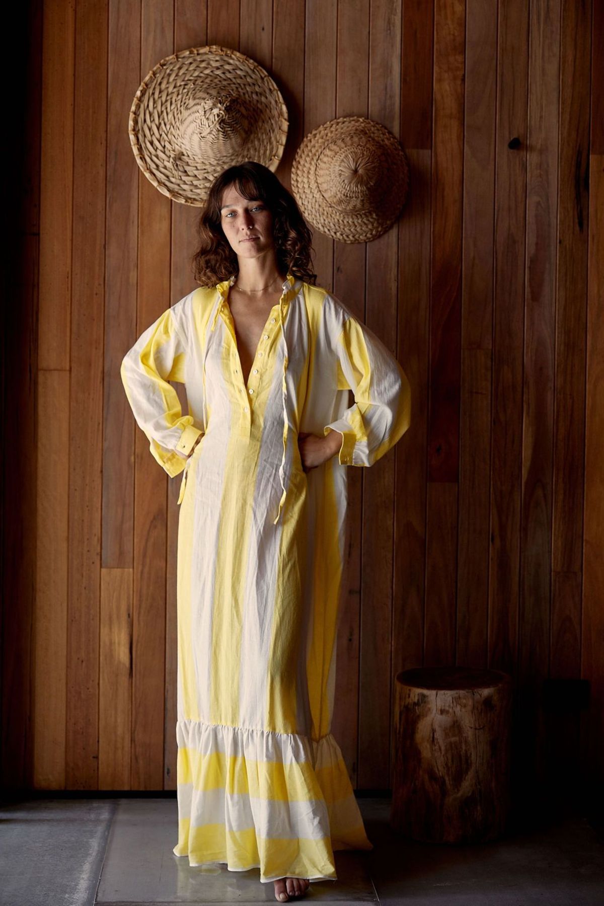 Little Tienda Ulla DRESS - Lemon Sorbet  - Image 9 of 12