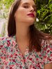 Des Petits Hauts Enou Floral Shirt - Marigold - Thumbnail 3