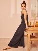 Des Petits Hauts Tiany Maxi Dress - Black - Thumbnail 1
