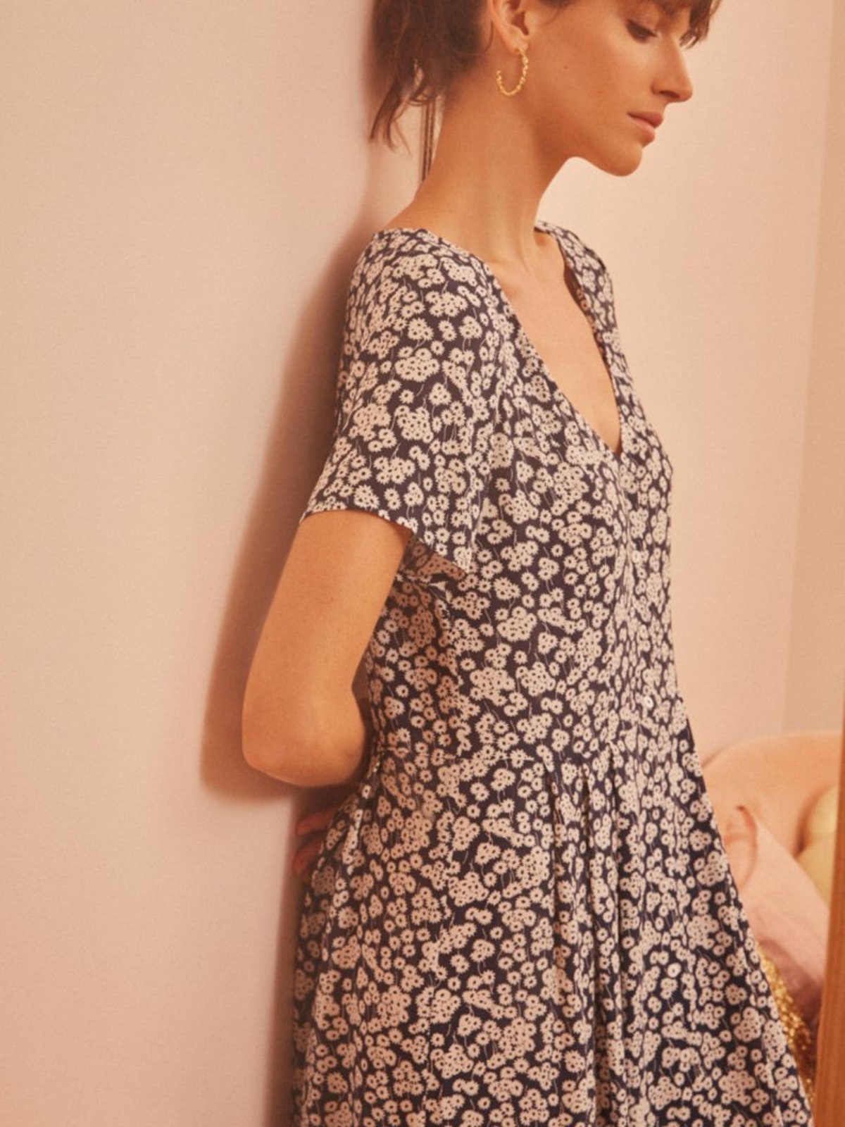 Des Petits Hauts Vivi Dress in Blue - Image 5 of 5
