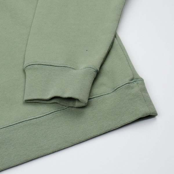 Sunspel Loopback Sweatshirt - Light Khaki Sunspel Loopback Sweatshirt - Light Khaki
