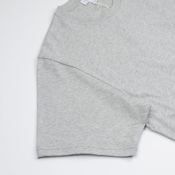 Sunspel Short Sleeve Riviera Crew Neck T-shirt - grey melange Sunspel Short Sleeve Riviera Crew Neck T-shirt - grey melange