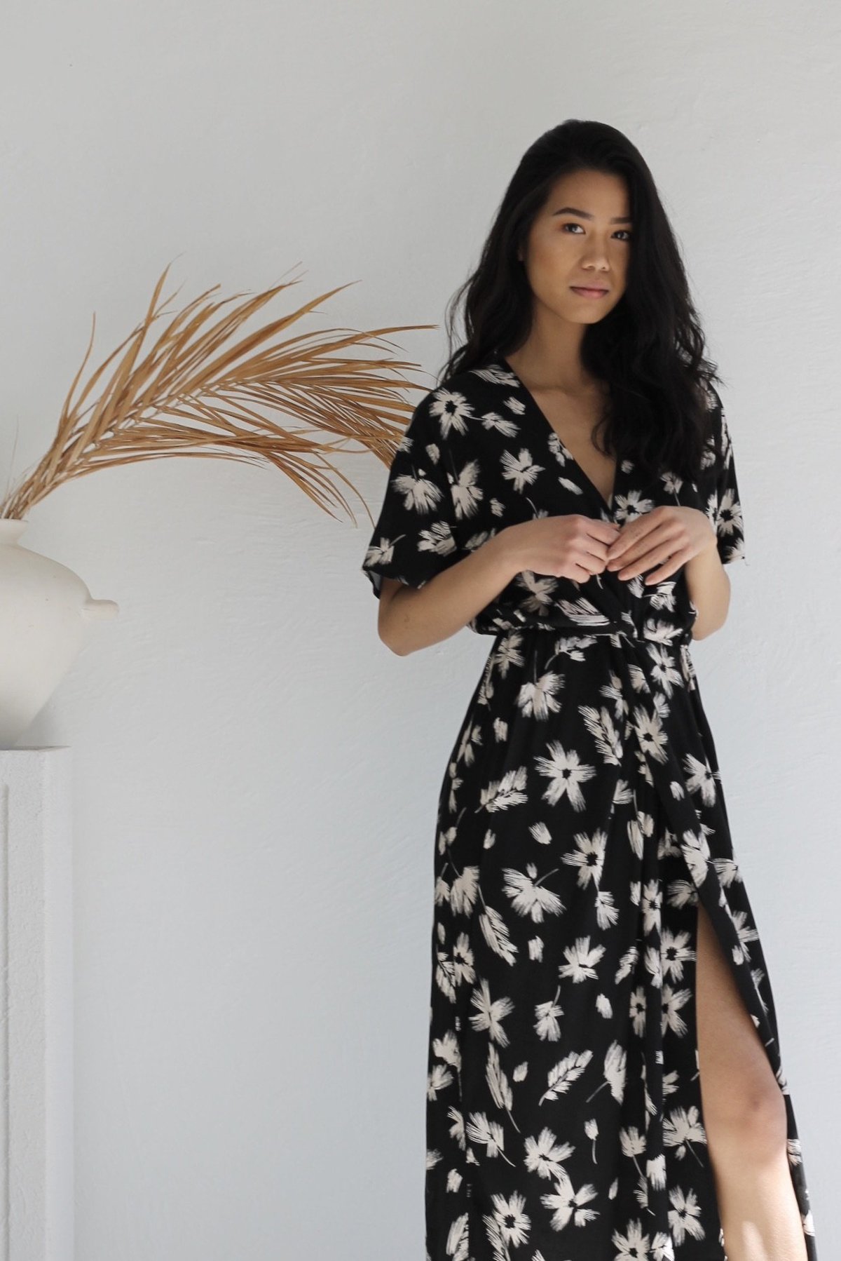 Descendant The Corrine Dress - Black/white - Image 2 of 4