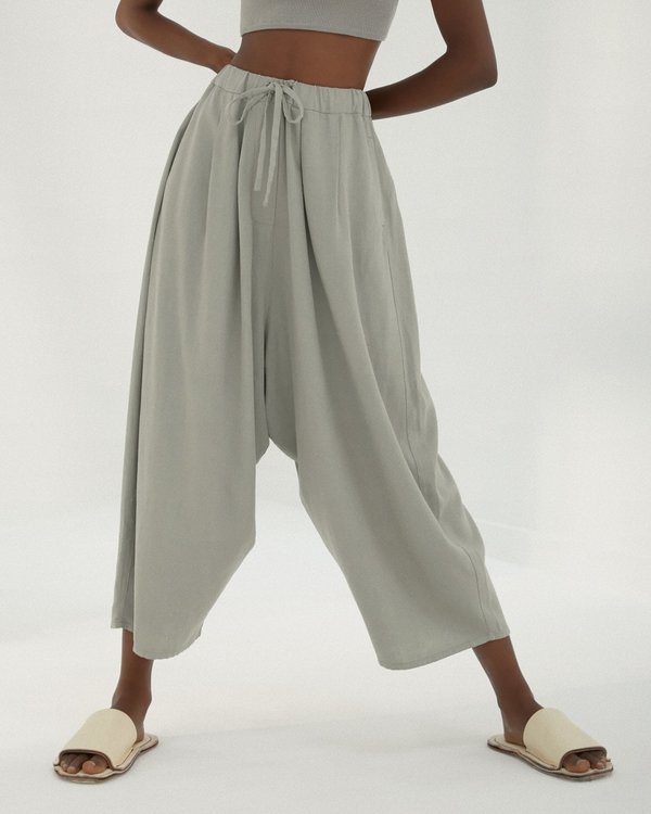Cordera Maxi Linen Pants | Garmentory