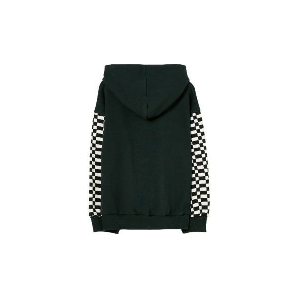 Kids Finger In The Nose Horst Hooded Sweater - Ash Black Ghost Kids Finger In The Nose Horst Hooded Sweater - Ash Black Ghost