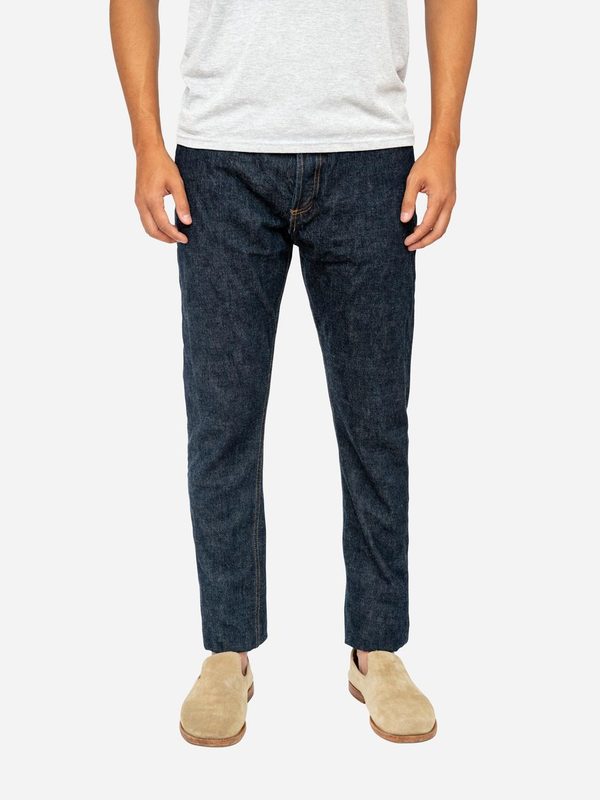 3Sixteen NT-100xk Narrow Tapered Denim ⁠-⁠ Rinsed Indigo Kibata