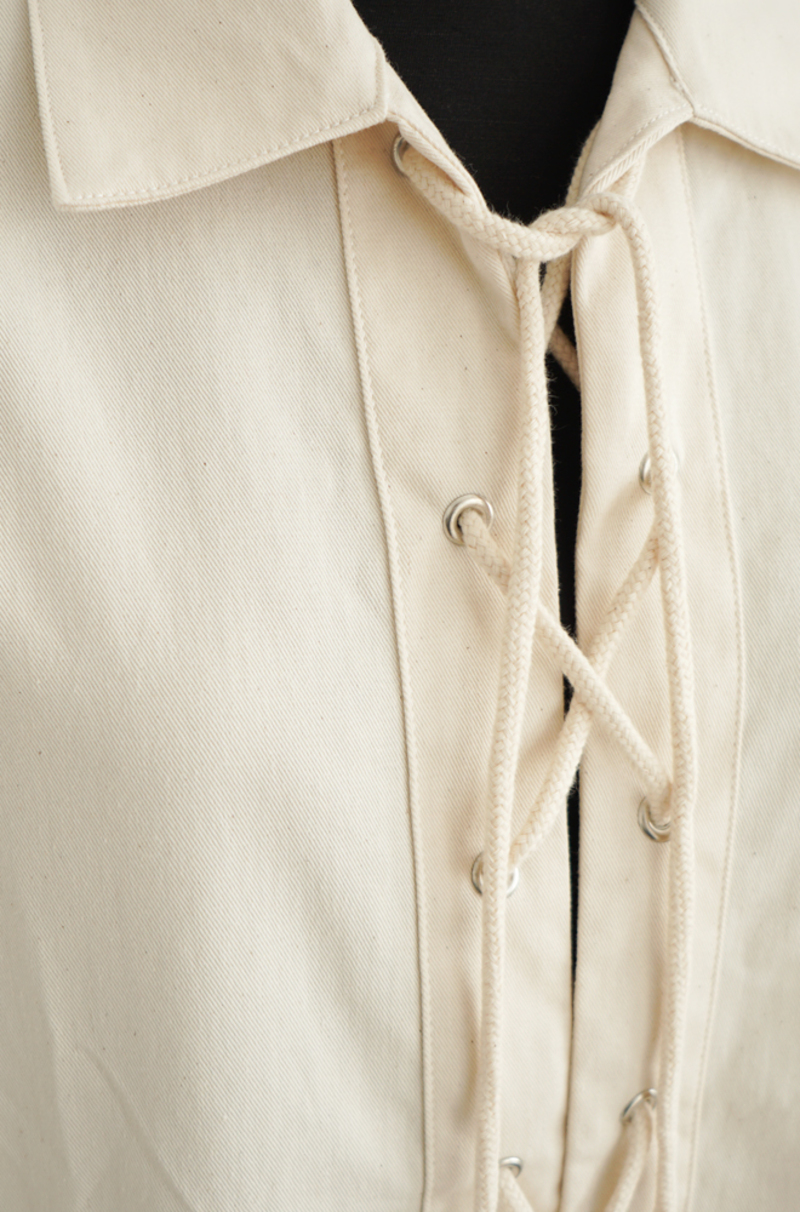 Baserange Bayou Dress - ecru | Garmentory 