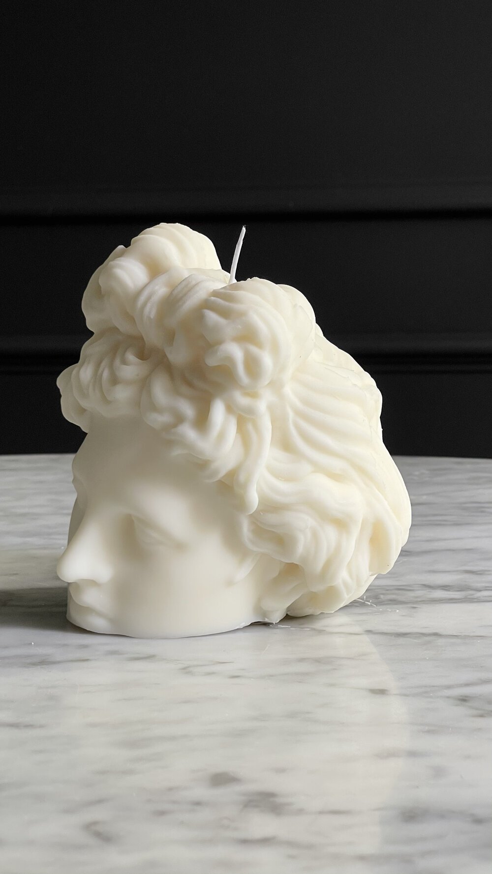 The Busted Gentleman Apollo Sculpture Candle Garmentory