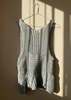 Vintage Abstract Knitted Vest - Gray - Thumbnail 2