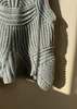 Vintage Abstract Knitted Vest - Gray - Thumbnail 4