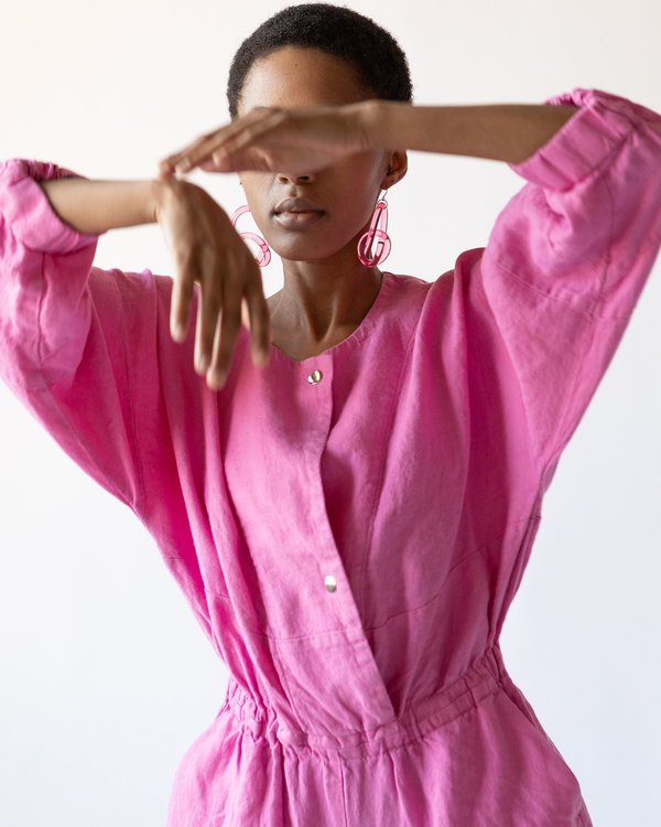 Corey Moranis Knotted Loop Earring