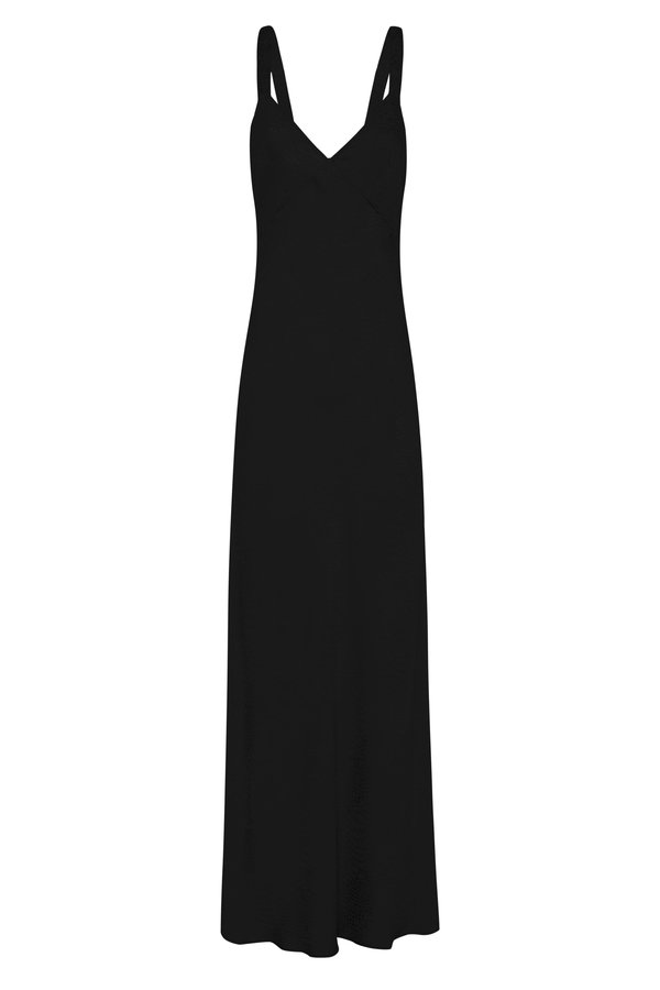 silk laundry deco slip dress Silk Laundry DECO SLIP DRESS - CAMEL HOUNDSTOOTH