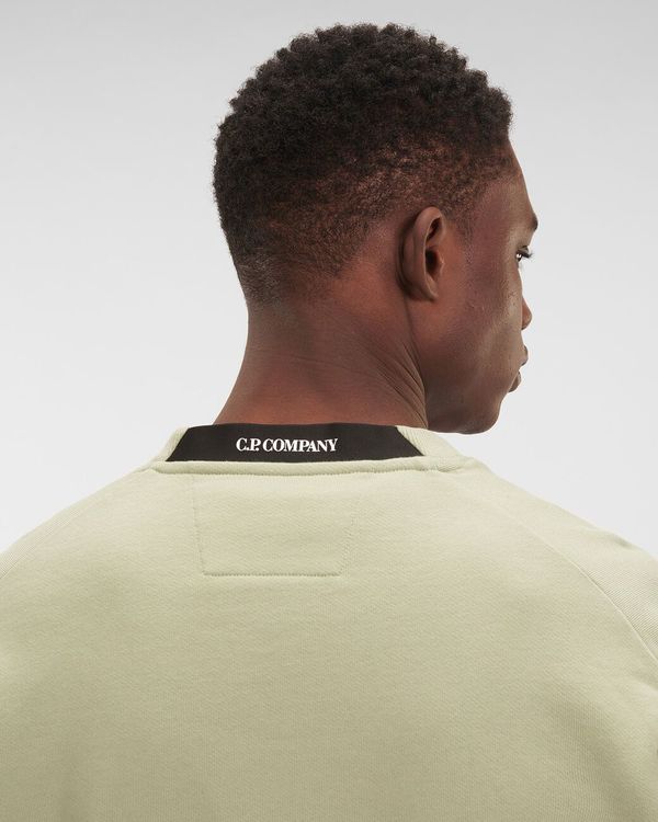 CP company Diagonal Raised Fleece Sweatshirt - Ivy CP company Diagonal Raised Fleece Sweatshirt - Ivy