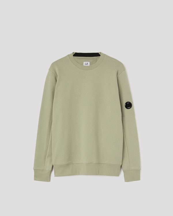 CP company Diagonal Raised Fleece Sweatshirt - Ivy CP company Diagonal Raised Fleece Sweatshirt - Ivy