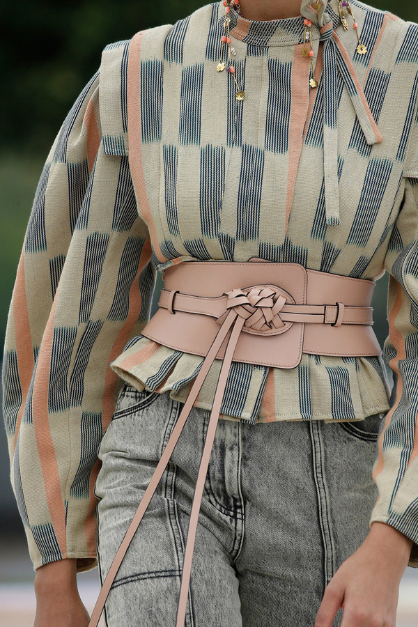 Ulla Johnson Paola Belt - Rosedust | Garmentory display picture 1